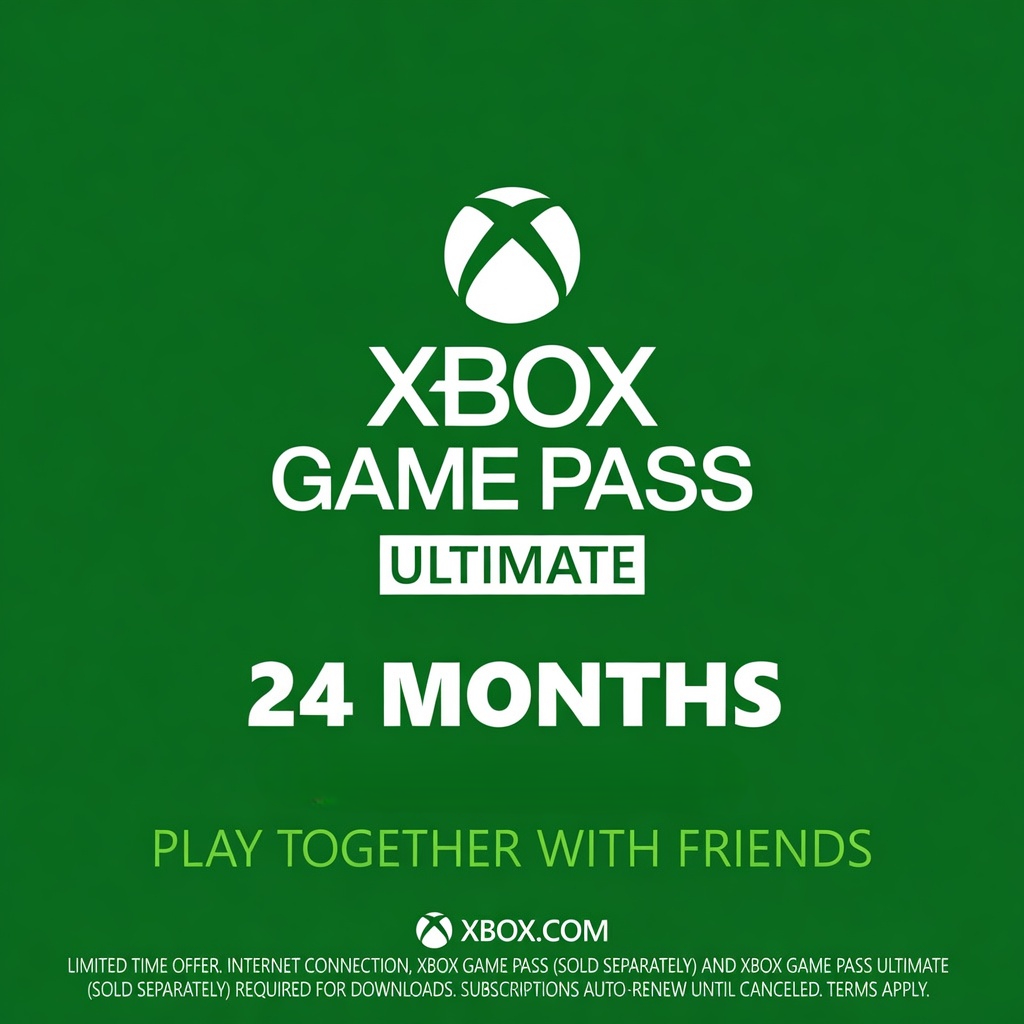 Xbox Game Pass Ultimate 24 Months ($8/month)