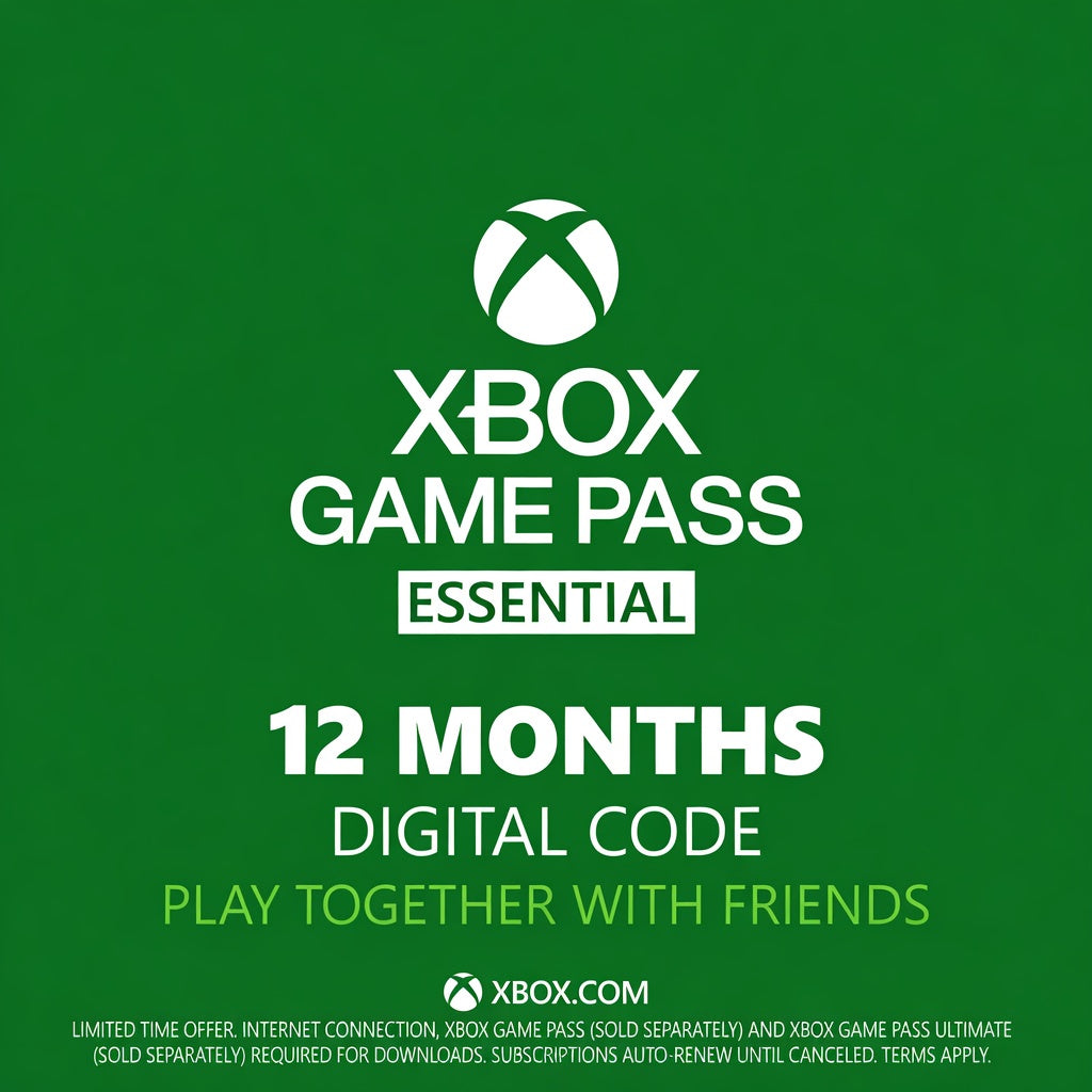 Xbox Game Pass Essential 12 Months