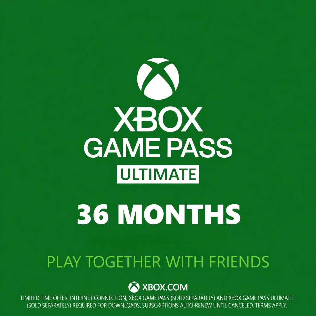 Xbox Game Pass Ultimate 36 Months ($7/month)
