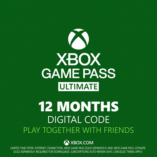 Xbox Game Pass Ultimate 12 Months