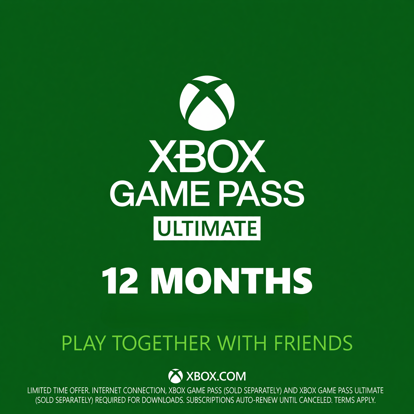Xbox Game Pass Ultimate 12 Months ($9/month)