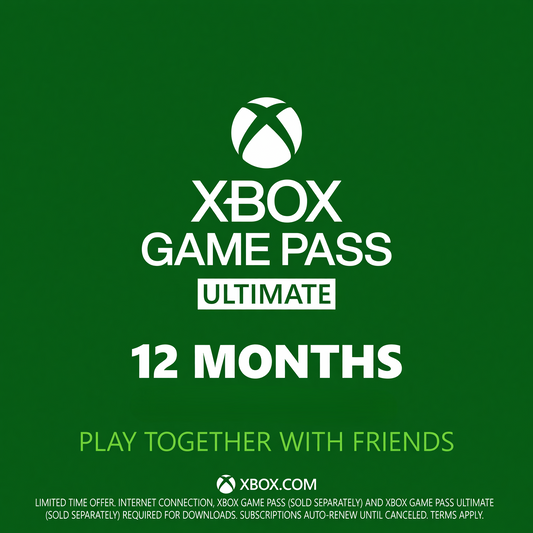 Xbox Game Pass Ultimate 12 Months ($9/month)