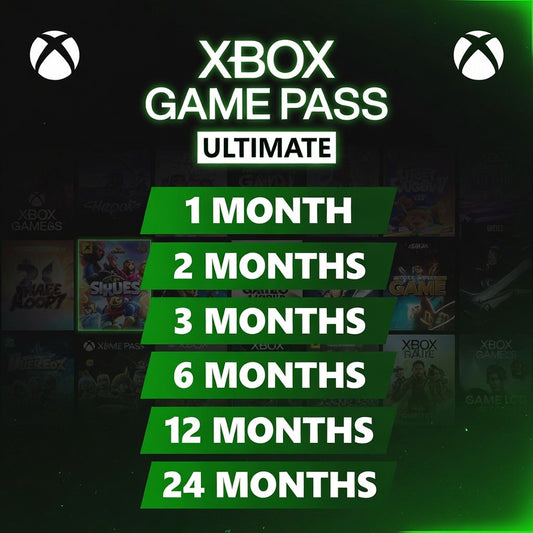 Xbox Game Pass Ultimate – Play 100+ Games for One Low Price