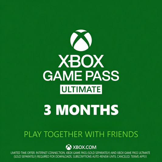 Xbox Game Pass Ultimate 3 Months ($12/month)