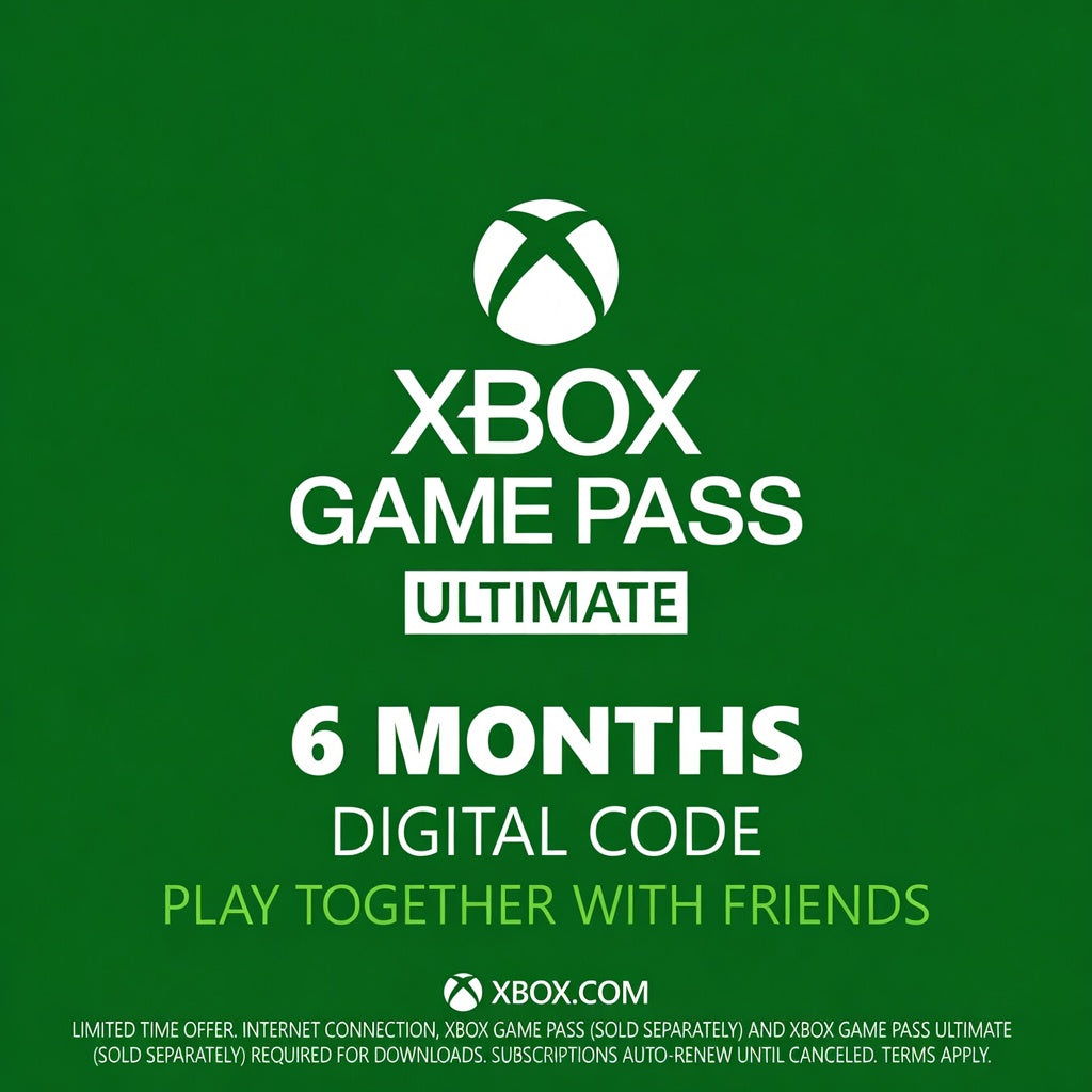 Xbox Game Pass Ultimate 6 Months