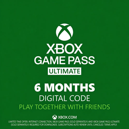 Xbox Game Pass Ultimate 6 Months