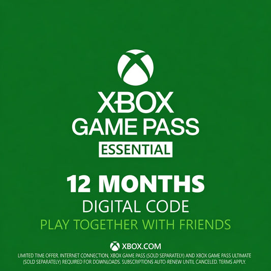 Xbox Game Pass Essential 12 Months