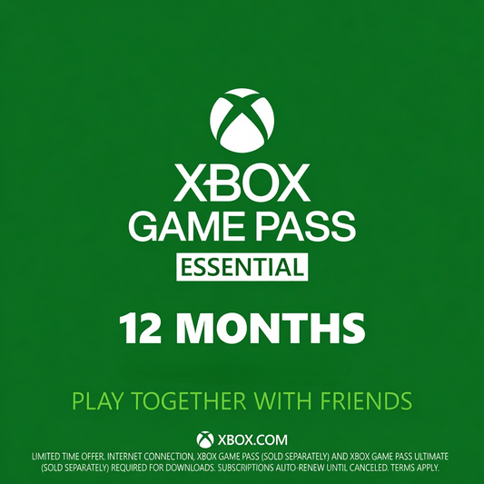 Xbox Game Pass Essential 12 Months