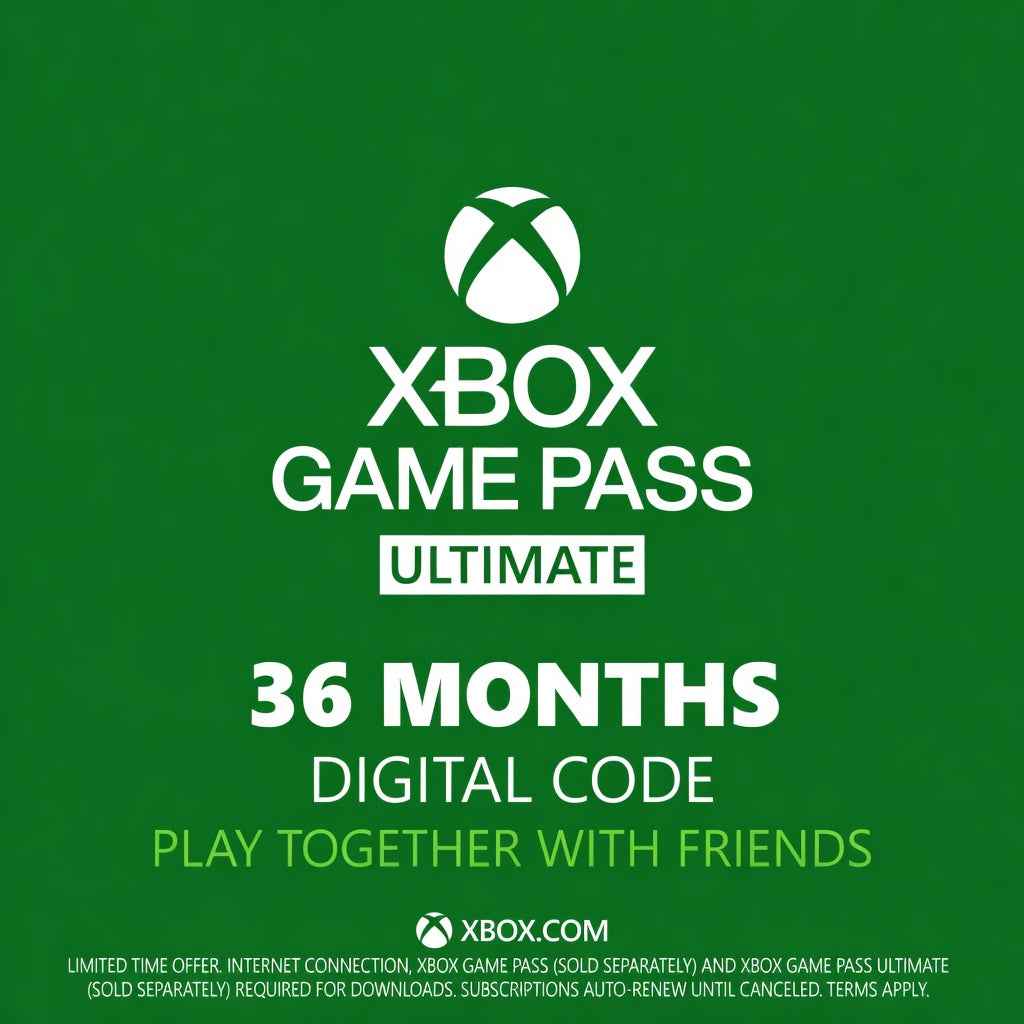 Xbox Game Pass Ultimate 36 Months