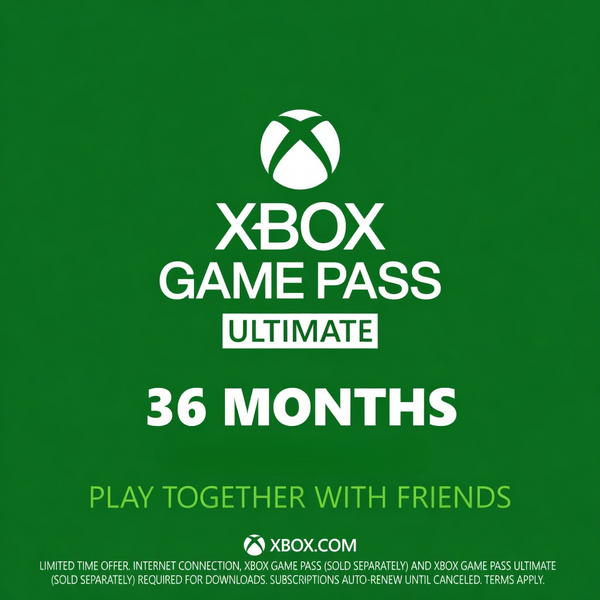 Xbox Game Pass Ultimate 36 Months ($7/month)
