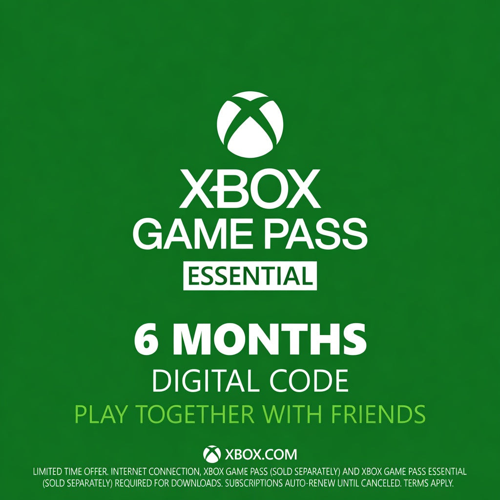 Xbox Game Pass Essential 6 Months