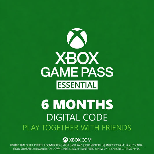 Xbox Game Pass Essential 6 Months