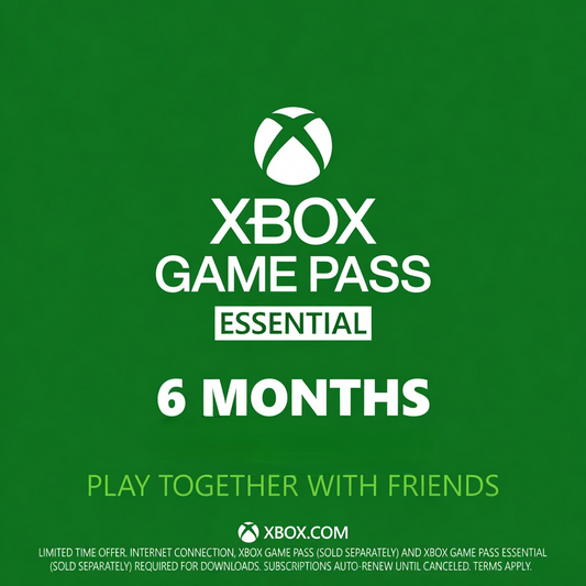 Xbox Game Pass Essential 6 Months