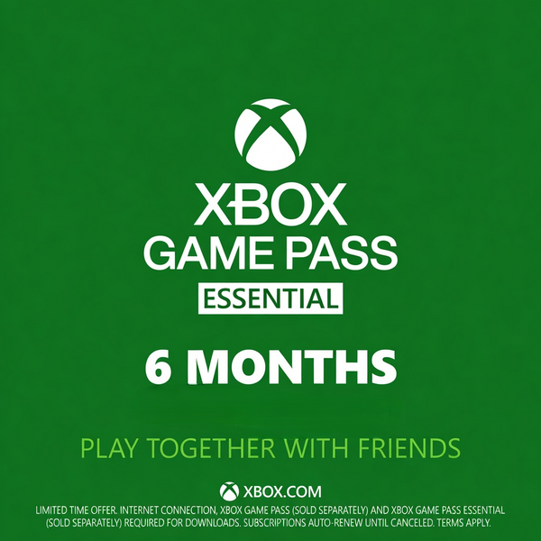 Xbox Game Pass Essential 6 Months