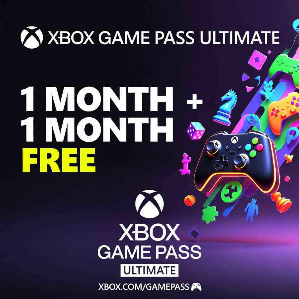 Xbox Game Pass Ultimate 1 Month + 1 Month FREE
